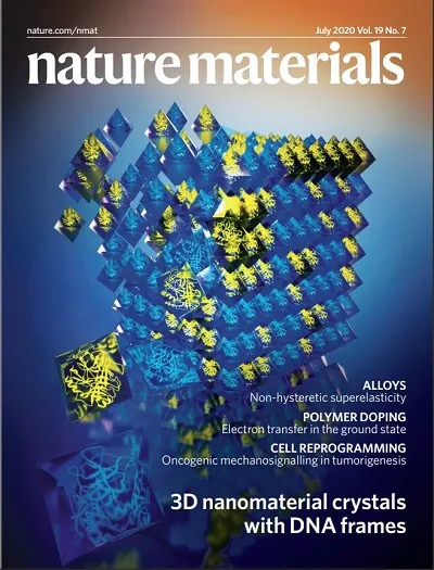 3D nanomaterial crystals with DNA frames